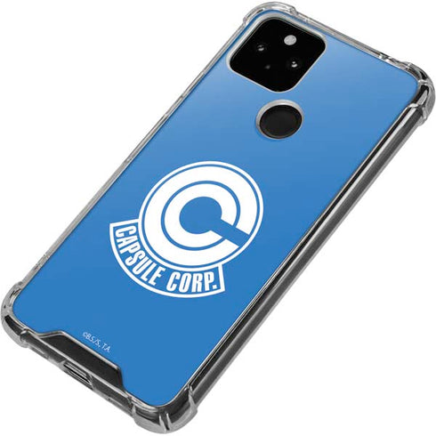 Dragon Ball Z Capsule Corp Google Pixel 5 Clear Case